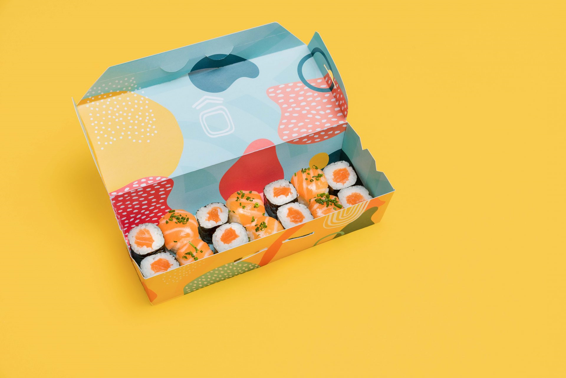 专门针对儿童的寿司品牌包装设计(图3)