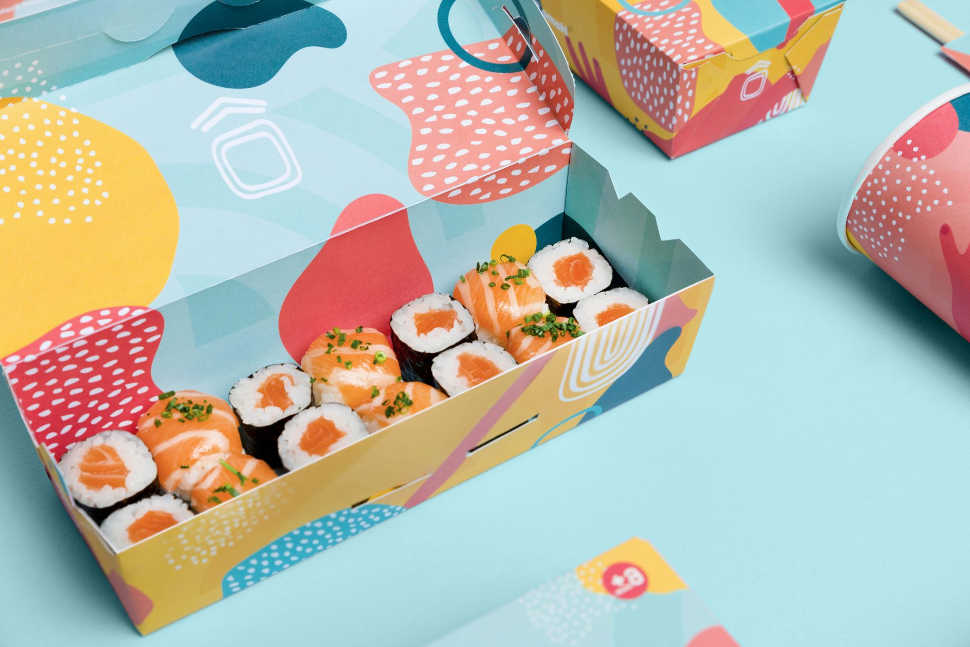 专门针对儿童的寿司品牌包装设计(图5)