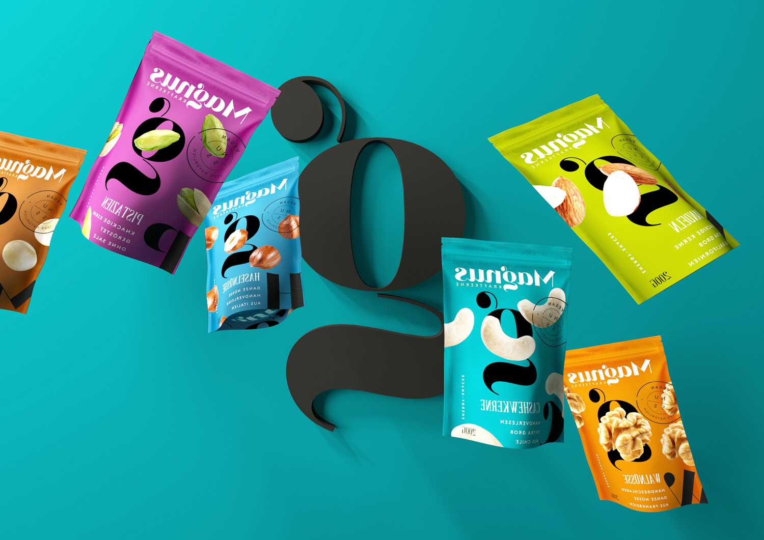 坚果零食健身杏仁西安欧亿体育‧（官方）平台网站
品牌策划包装设计VI设计logo设计