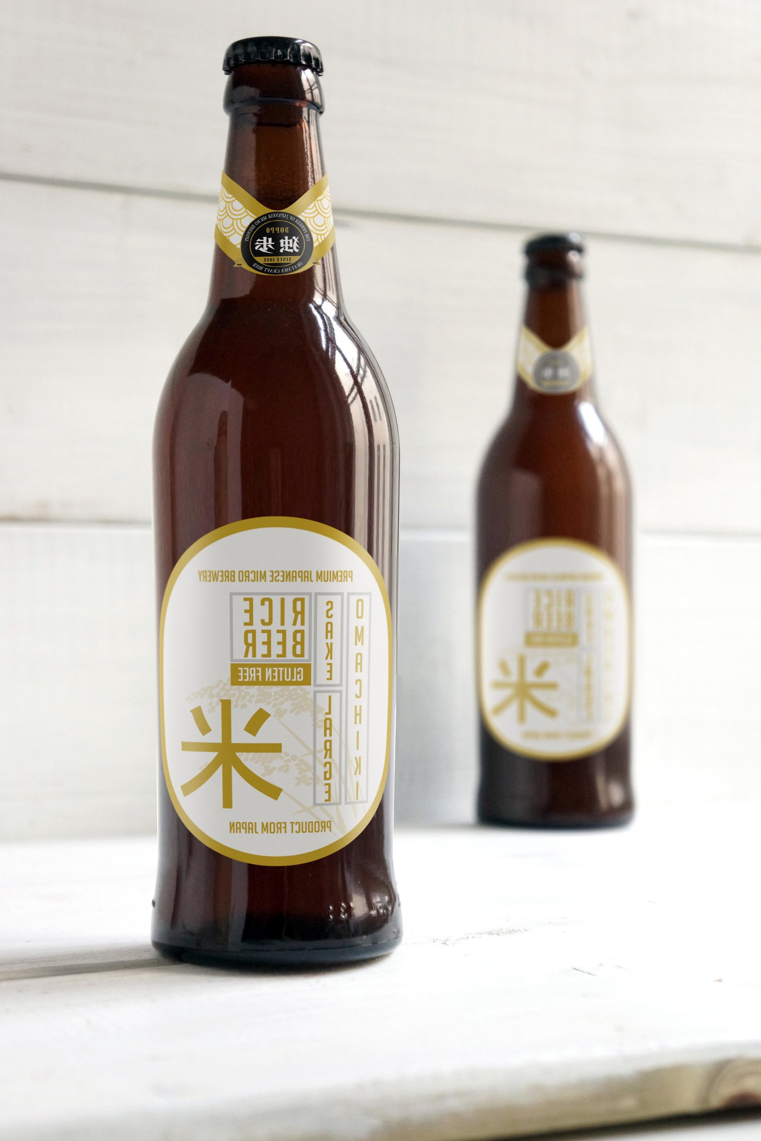 来自日本冈山的Doppo啤酒的包装设计(图3)