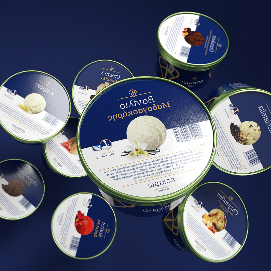 12种口味冰激凌包装设计(图4)