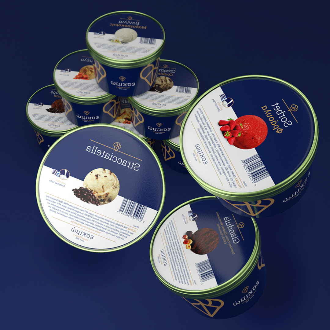 12种口味冰激凌包装设计(图3)