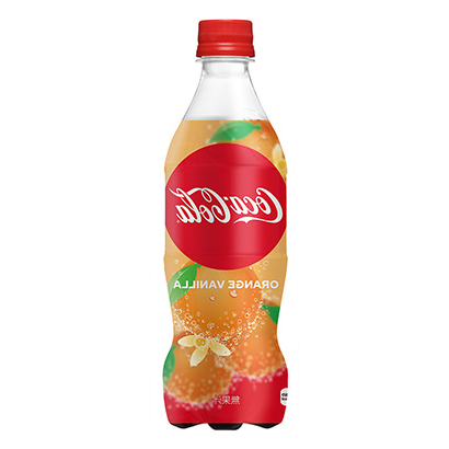 可口可乐橙香草饮料包装设计欣赏(图1)