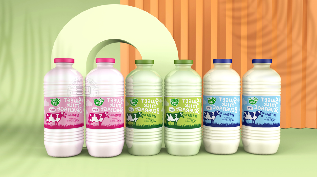 西安甜牛奶产品包装策划设计