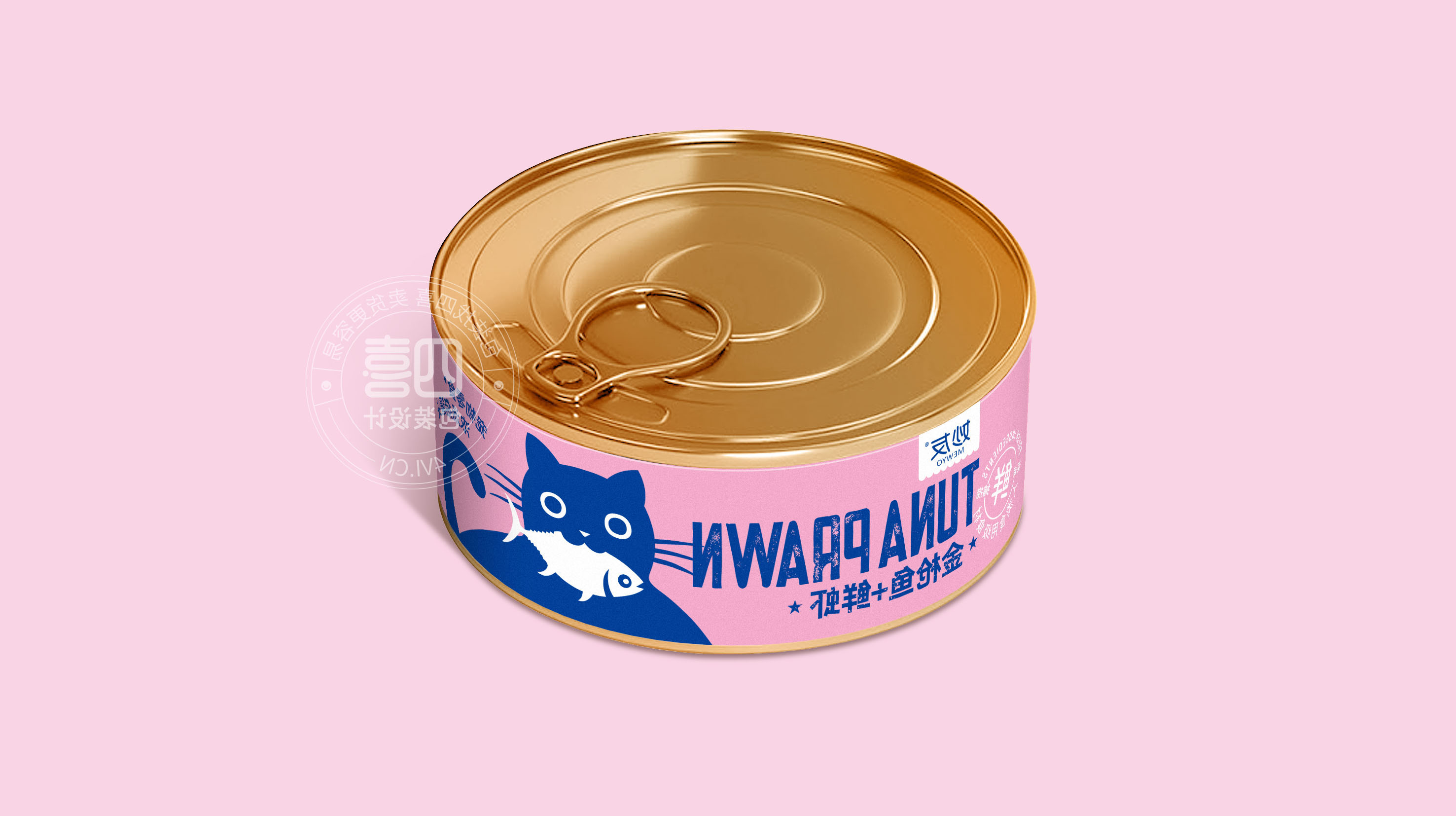 妙友猫罐头食品包装设计(图4)