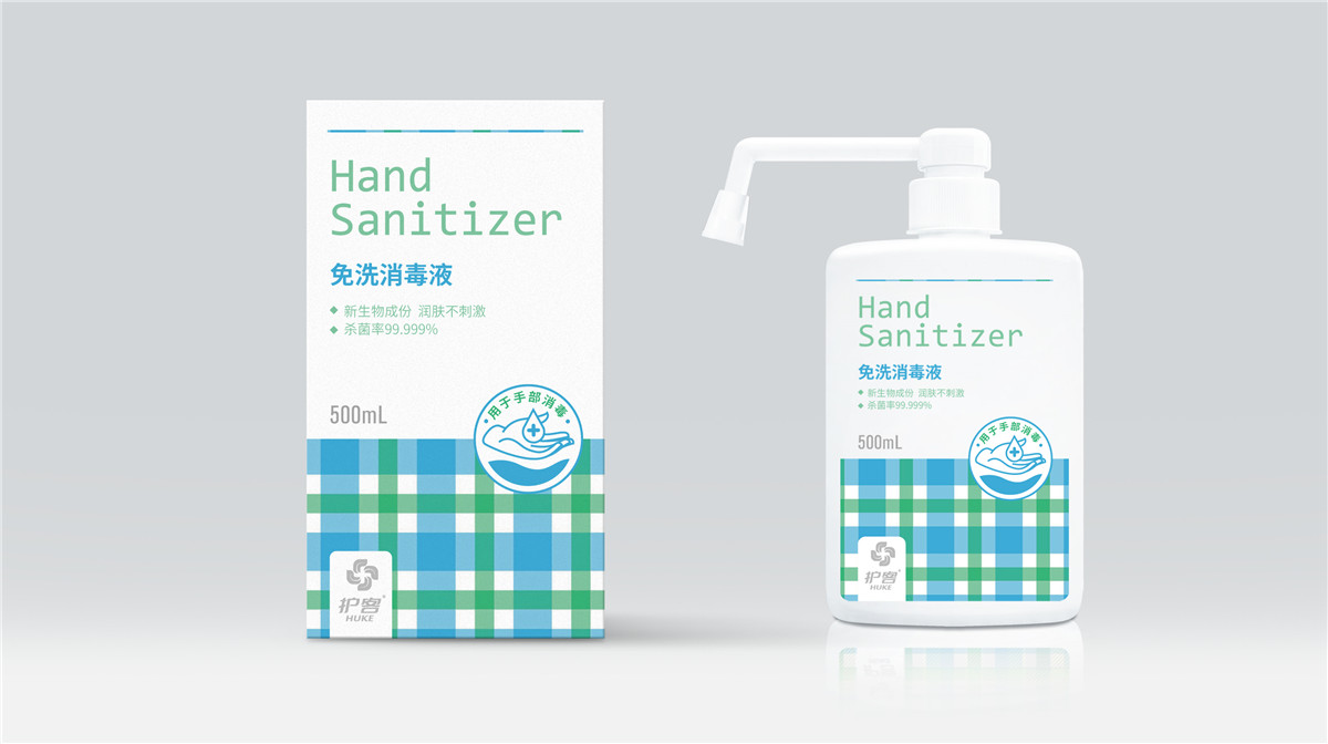 护客系列洗手液包装设计(图4)